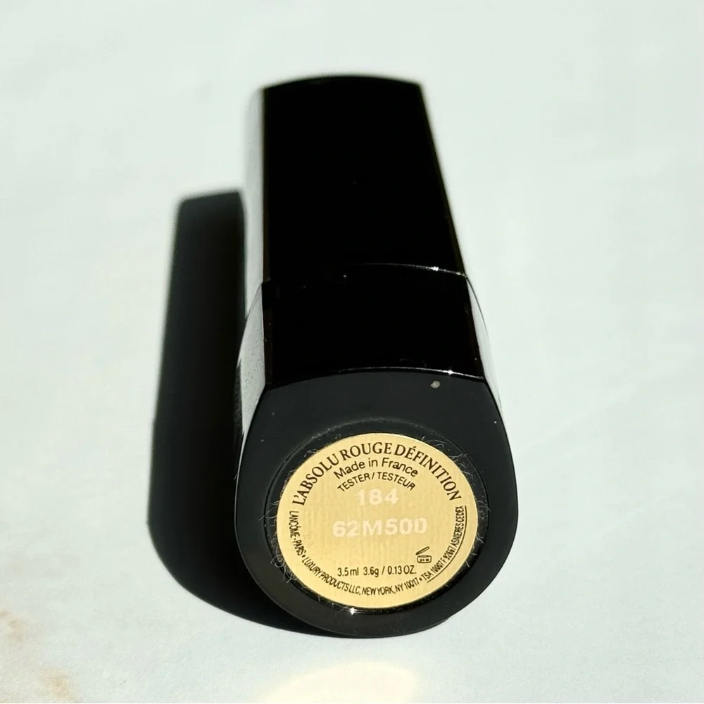 ❤️ Lancome  184 Magique Matte L'Absolu Rouge Definition Lipstick 0.15 oz